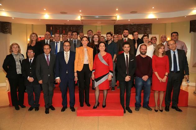 La ministra de Industria, Reyes Maroto, estuvo en Leganés para entregar los premios empresariales Ciudad de Leganés 