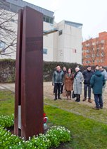 El alcalde y concejales del Gobierno local homenajean a las víctimas del Holocausto en el 75 aniversario de la liberación de Auschwitz